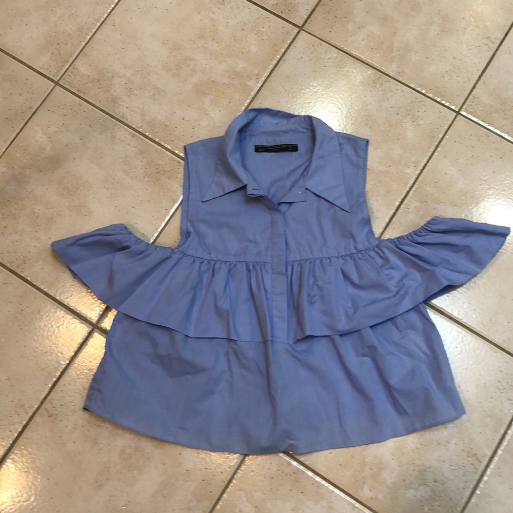 Zara women’s flare top
